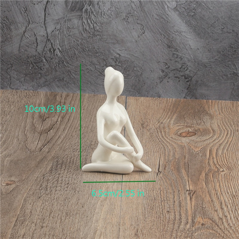 Ceramic Yoga Poses