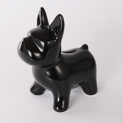 Nordic Ceramics Bulldog Piggy Bank