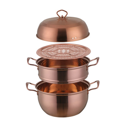 3 Layer Pot Steamer Cooker