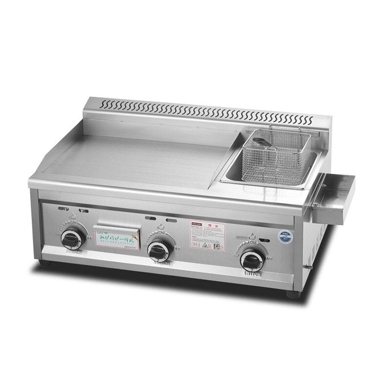 Commercial Gas Grill Deep Fryer