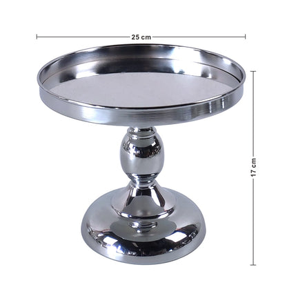 Sliver Desert Cake Stand Set