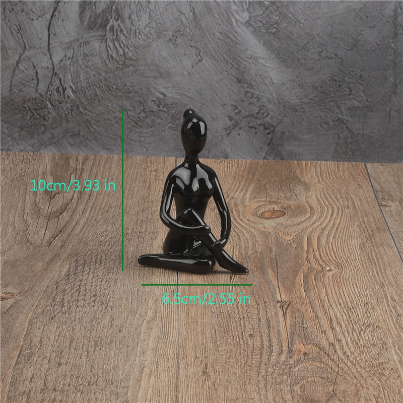 Ceramic Yoga Poses