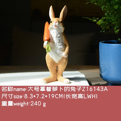 Cute Bunny Home Decoration