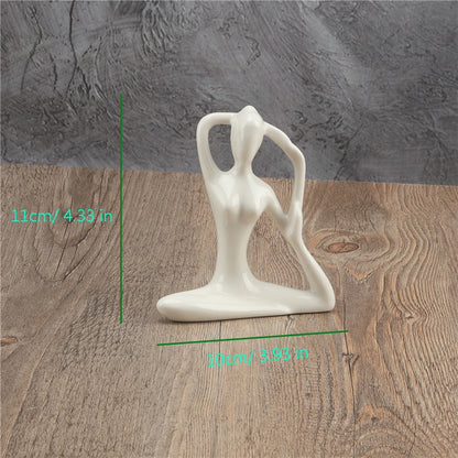 Ceramic Yoga Poses