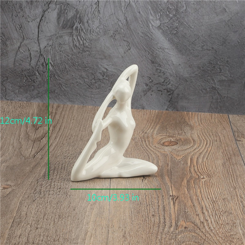 Ceramic Yoga Poses