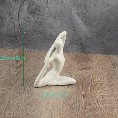 Ceramic Yoga Poses