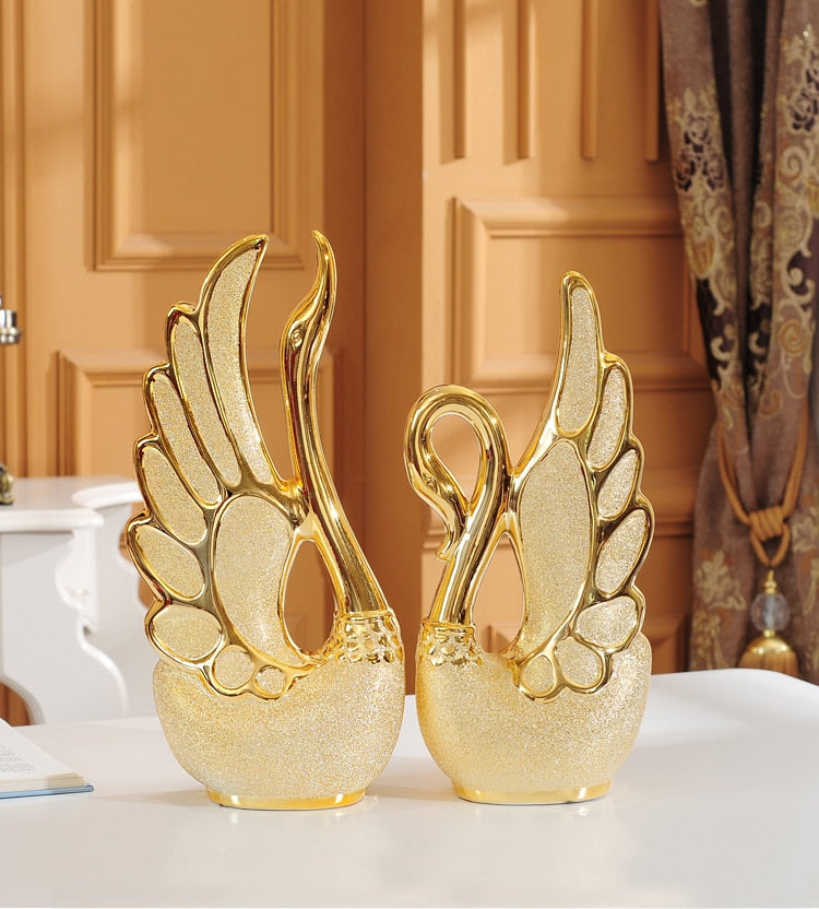 2PCS/SET Swan Decor