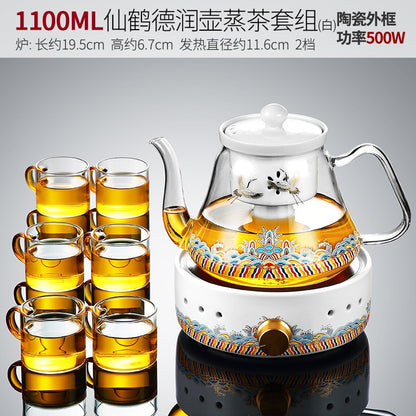 Glass Steam Tea Kettle