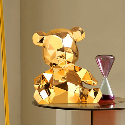 Violent Bear Sculpture