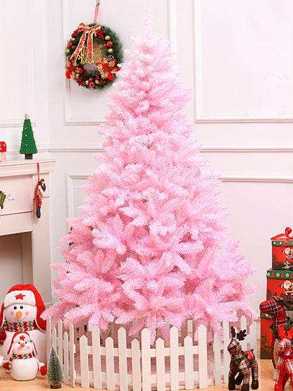 120/150/180/210cm Pink White Artificial Christmas Tree