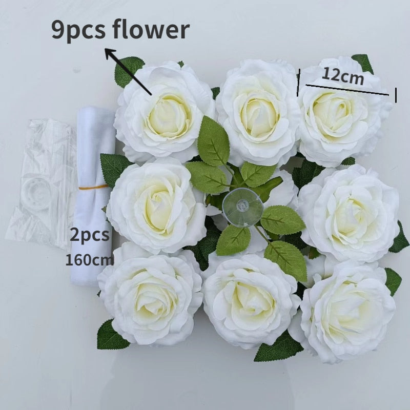 White Rose Artificial Flower