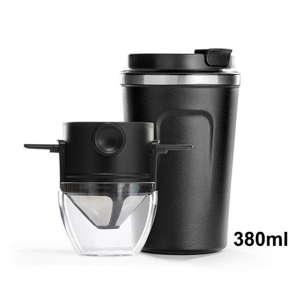 2 In 1 Portable Coffee Maker w/Drip Filter