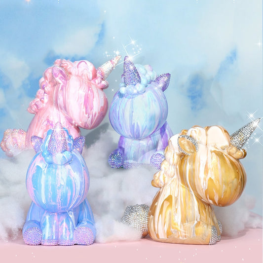 D.I.Y Fluid Unicorn Piggy Bank