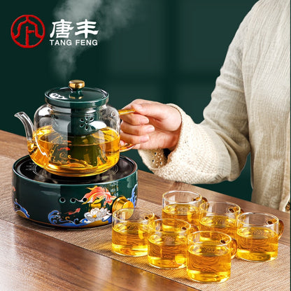 Glass Steam Tea Kettle