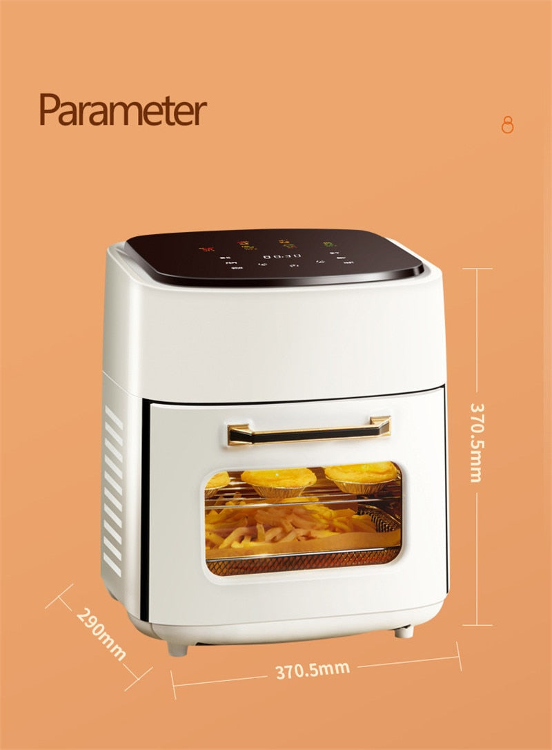 Digital Touchscreen Oven Toaster Multicooker