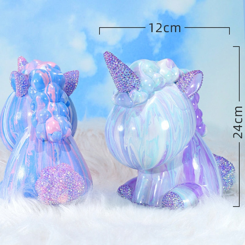 D.I.Y Fluid Unicorn Piggy Bank