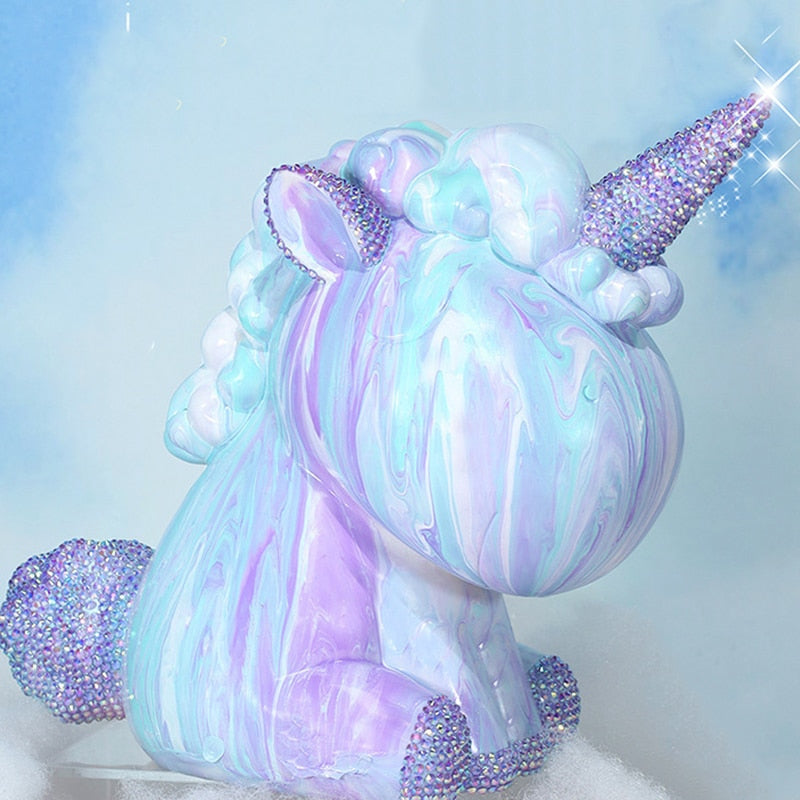 D.I.Y Fluid Unicorn Piggy Bank