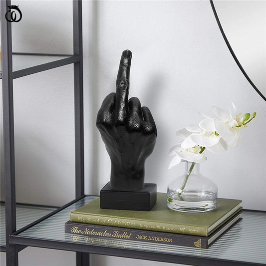 Middle Finger Sculpture