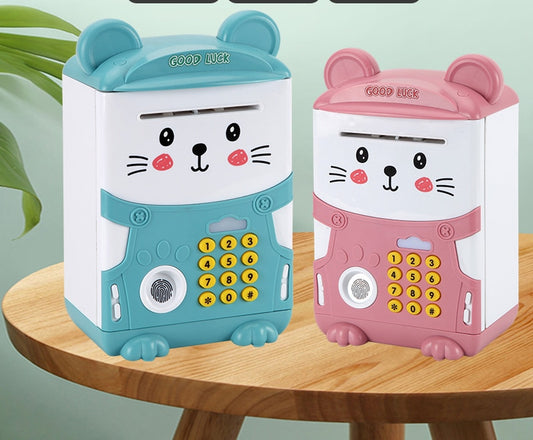 Cartoon Animal Fingerprint Piggy Bank