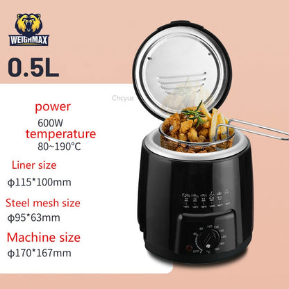 Small Electric Household Fryer