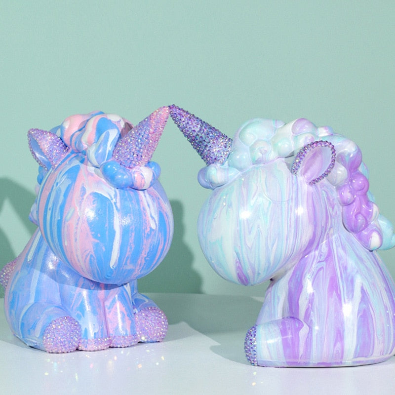 D.I.Y Fluid Unicorn Piggy Bank