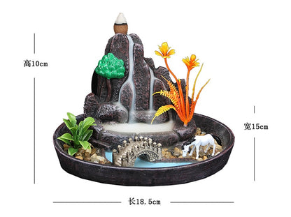 Aromatherapy Furnace Backflow Incense Burner