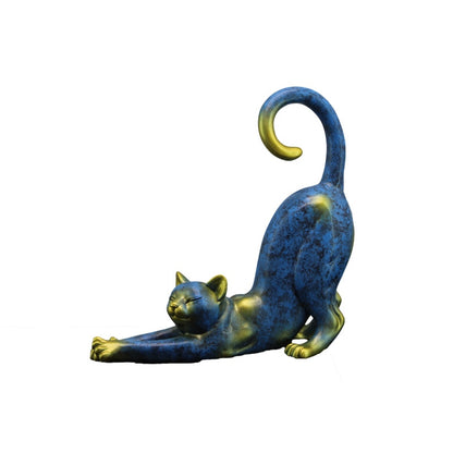 Resin Cat Figurines Decor