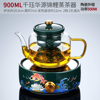 Glass Steam Tea Kettle