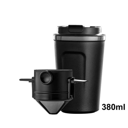 2 In 1 Portable Coffee Maker w/Drip Filter