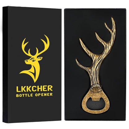 Bronze Antler Bottle Opener