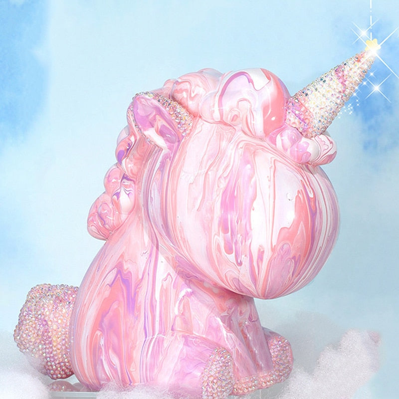 D.I.Y Fluid Unicorn Piggy Bank