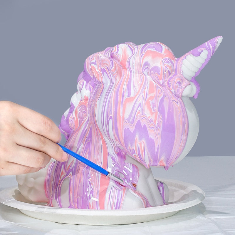 D.I.Y Fluid Unicorn Piggy Bank