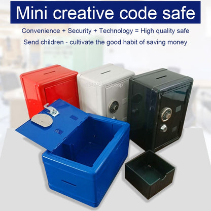 Mini Metal Safe Piggy Bank