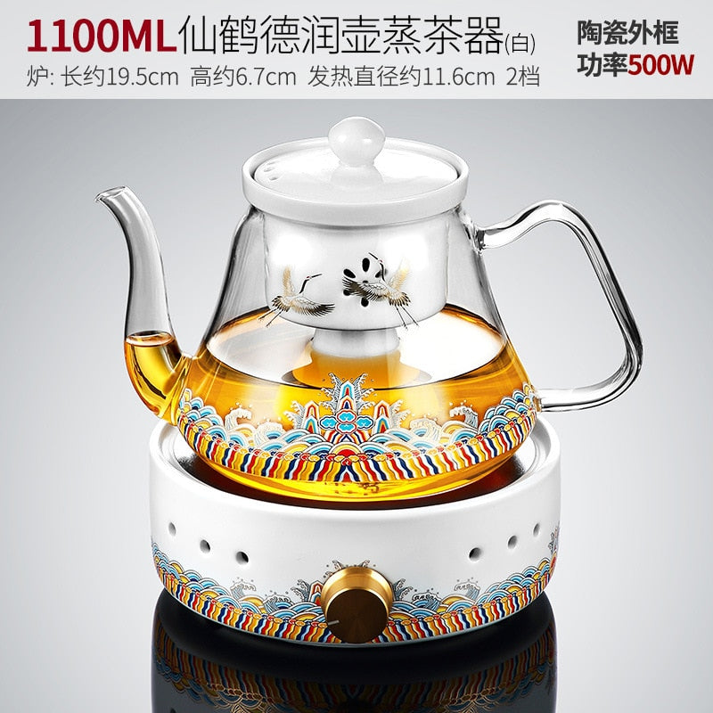 Glass Steam Tea Kettle