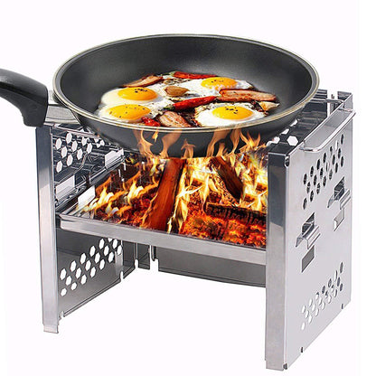 Outdoor Folding BBQ Grill Set