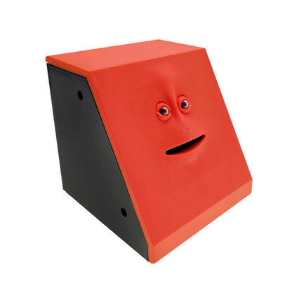 Red face piggy bank