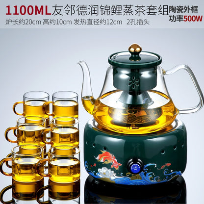 Glass Steam Tea Kettle