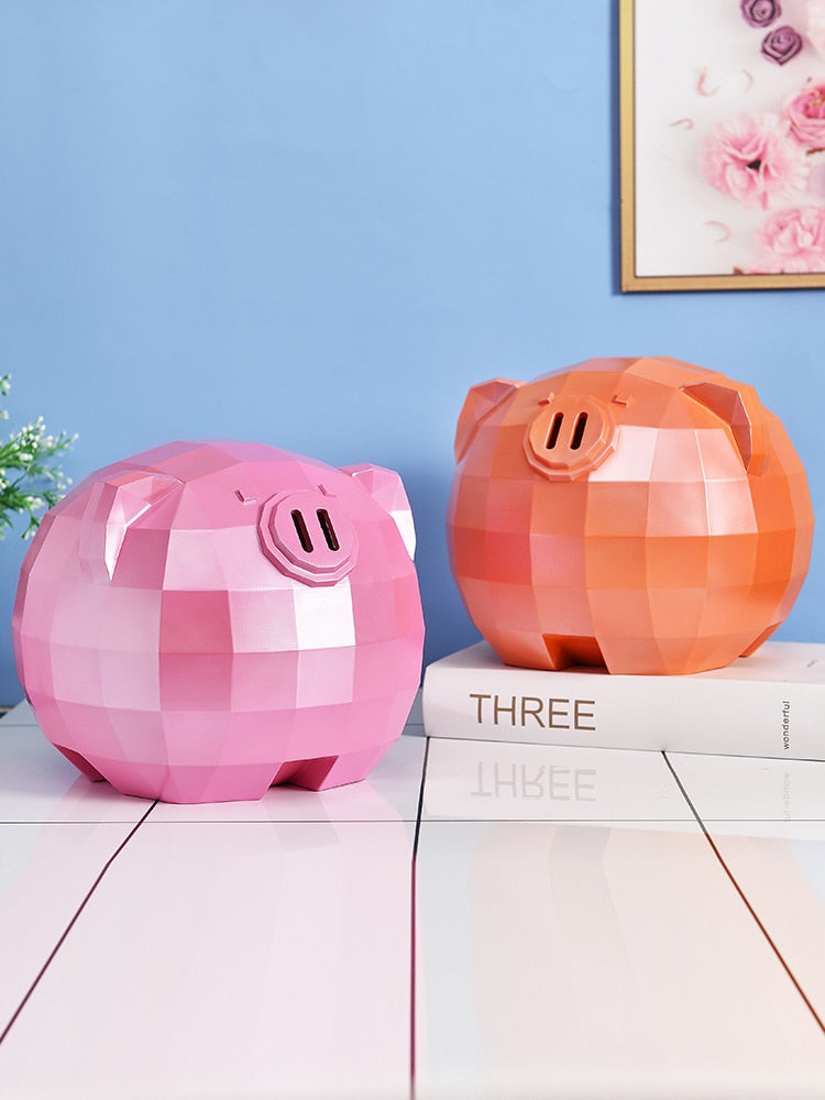 Adult Geometric Piggy Bank