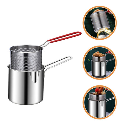 Deep Frying Pot w/ Strainer