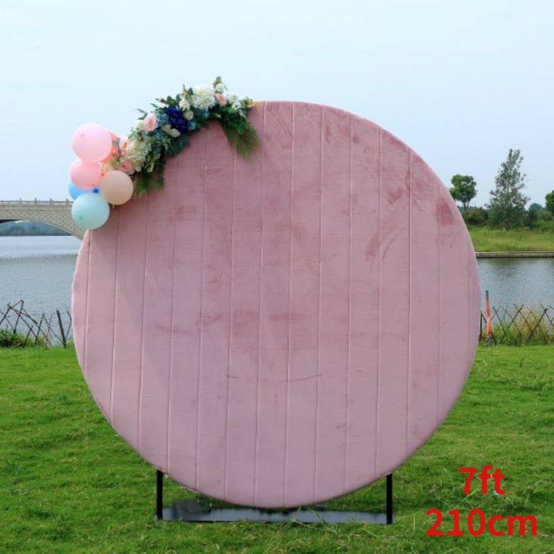 7 Ft Wedding Backdrop w/ Cover