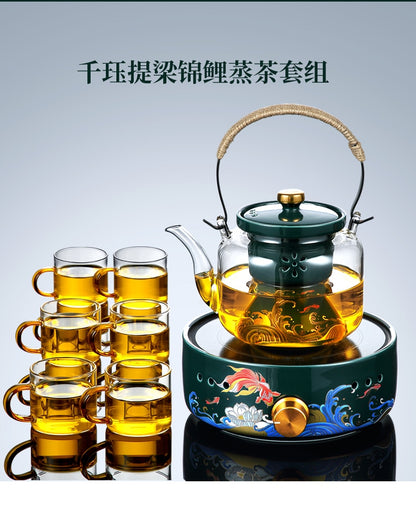 Glass Steam Tea Kettle