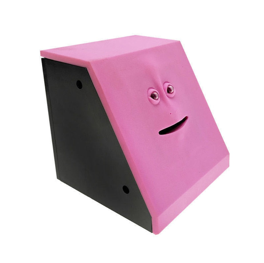 Pink face piggy bank