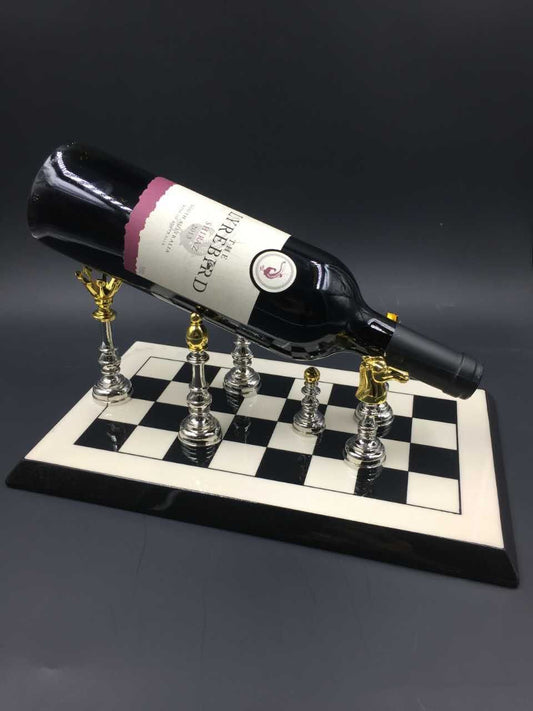 Chessboard Wine Rack