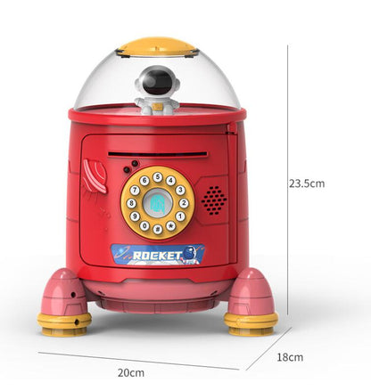 Fingerprint Bazooka Safe Piggy Bank